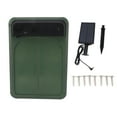 thumbnail image 2 of Solar Powered Chicken Door, Professional Light Sensor Chicken Coops Doors Timer Solar Powered Opener Automatic Chicken Coop Door for Poultry Chicken Ducks, 2 of 7