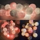 thumbnail image 4 of 20 guirnaldas de luces LED, luces de bolas de algodón con pilas, decoración de luz nocturna para guardería navideña con temática de fiesta LED, 4 of 7