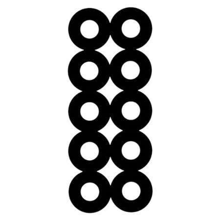 Valterra PF287009 Plastic Seat Washers - Pack of 10