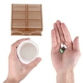 thumbnail image 4 of Unique Bargains 1 Pc Pill Case 12 Grid Pill Box Matte Brown, 4 of 6