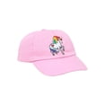 thumbnail image 3 of Unicorn Youth Sized Adjustable Baseball Hat, Pink, 3 of 5