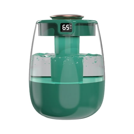 

WalGRHFR 2024 Quiet Cool Mist Humidifiers With LED Light USB Double Spray Heavy Fogss Silent Digital Humidifier Multi Humidifier Humidifiers For Home Bedroom Office