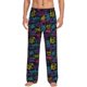 thumbnail image 1 of Fotbe Graffiti Art Pantalones de Pijama para Hombre, Pantalones de Dormir, Pantalones de Casa con Cintura Ajustable y Bolsillos-XX-Large, 1 of 6