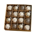 thumbnail image 3 of Adornos de bolas de Navidad BLESIY 16 piezas irrompibles para árbol de Navidad y decoración, 3 of 8