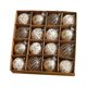 thumbnail image 2 of 16 adornos navideños de bolas con dijes colgantes de 6 cm para decoración navideña. Champán, 2 of 9
