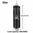 thumbnail image 5 of Punching Bag For Adults Unfilled Heavy Punching Bag, Boxing Bag Set With Punching Gloves, Wraps, Chain, Ceiling Hook For MMA Kickboxing Boxing Karate Muay Thai Taekwondo, 5 of 5