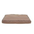 thumbnail image 4 of Carolina Pet 013940 Solid Faux Gusset Jamison Pet Bed - Tan with Green Cord, Medium, 4 of 5