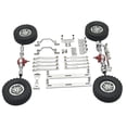 thumbnail image 1 of KLKCMS 1/16 RC Upgrades Kit Crossbeam Front and Rear Shock for C64 DIY Trucks argent, 1 of 9