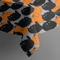 thumbnail image 3 of Halloween Black Cat Pumpkin Pattern Rectangle Tablecloth 60"x84",Waterproof Polyester Rectangle Table Cloth, Wipeable Spillproof Polyester Tablecloth for Dining, Camping, Indoor and Outdoor, 3 of 5