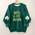 thumbnail image 1 of hengsof Chandail de Mode pour Enfants pour la Saint-Patrick, Chandail Graphique à Manches Longues et Col Rond pour les Festivités, Âges 1 à 13 Ans, 1 of 5