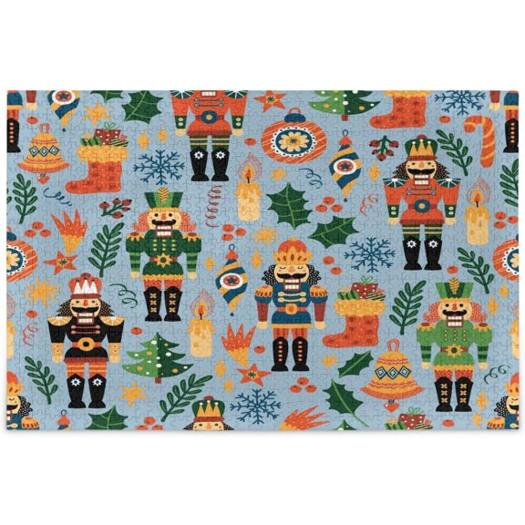 Christmas Nutcracker Puzzles for Adults 1000 Pieces, Fun Puzzles for Teens Family, Jigsaw Puzzles for Family Activities Games DYI Gift