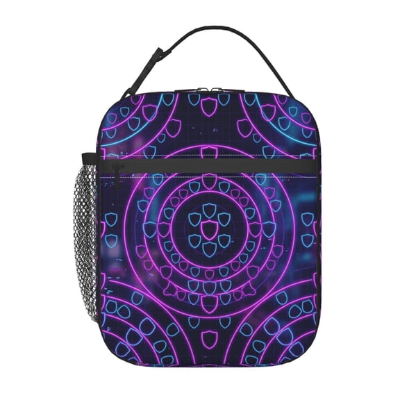 3d Magical Dragon Scales Lunch Bag Insulated Reusable Lunch Box Large Capacity Leakproof Lunch Cooler Totes Meal Bags For Women Men Work Office Picnic Travel