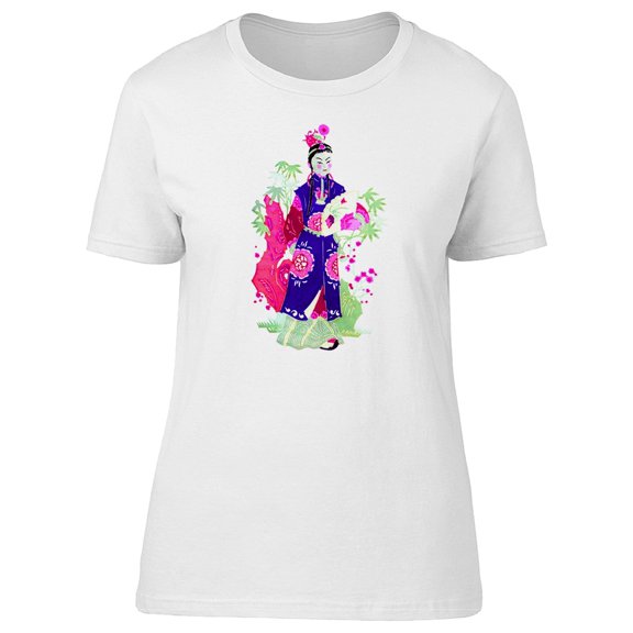 Cute Girl In Papercut Tee Women's -Image by Shutterstock