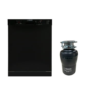 Equator 24 in Dishwasher 14 place   3/4 HP Garbage Disposer QUIET 51dB 110V E-Star ADA