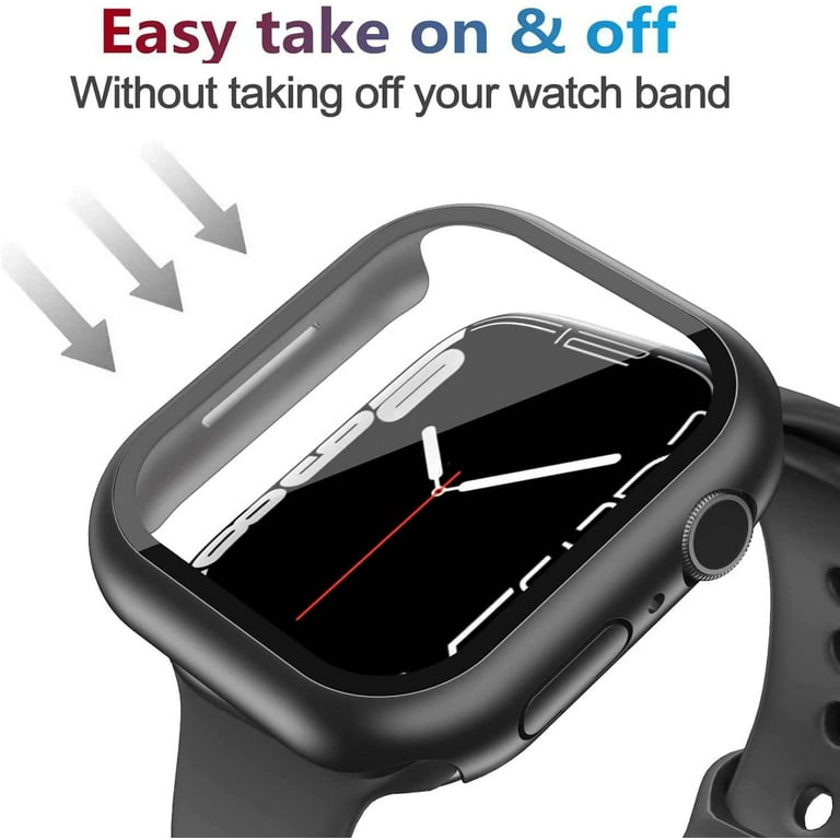 Pack Case For Apple Watch With Tempered Glass Screen Protector 41mm pack-case-for-apple-watch-with-tempered-glass-screen-protector-41mm