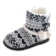 thumbnail image 1 of Zapatillas de invierno suaves y cálidas para mujer de bonitas y suaves, con bolas de pelo para parejas, botas interiores para correr, botas vaqueras, 1 of 8