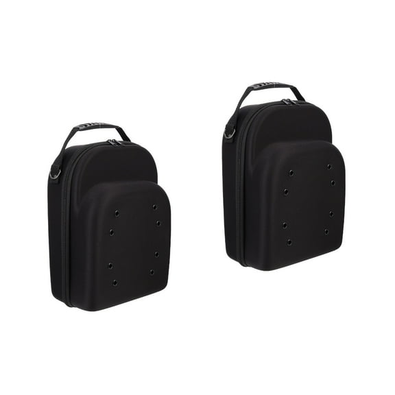 unbranded 2pcs Hat Travel Case Hard Hat Case Hat Organizer Bag Box Cap Box for Baseball Cap