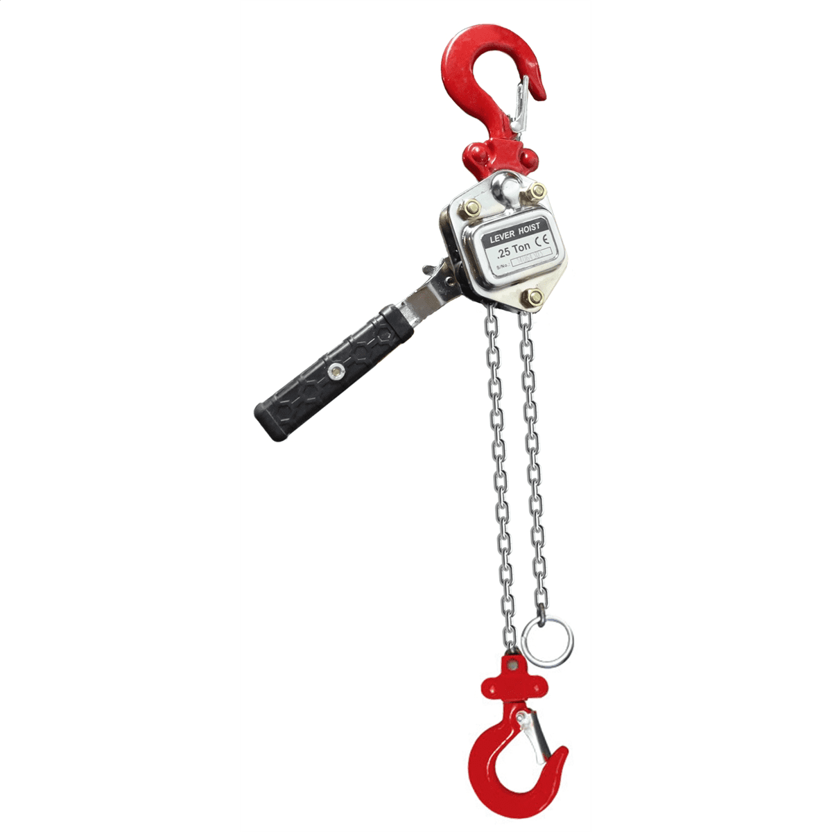 American Power Pull Chain Hoist - 2-Ton (4,000 Lb) Capacity, 20-Foot Lift, Drop Forged Hooks, Heat Treated Steel (Model 420-20)