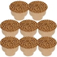 thumbnail image 1 of 8 Pcs Poignée de Porte Tressage Poignée en Bois pour Commode Armoire Meubles Poignée de Tirage, 1 of 6