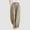Khaki, variant on BAODANN Retro Embroidered Linen Wide Leg Pants for Women Summer Casual Trousers with Comfortable Draping Style Women's Pants Casual Elastic Waist Harem Pants Women Casual Pants plus Size Long