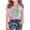 Multicolor, variant on Girls Tie-Dye Short Sleeve T-Shirt Orange Vibrant Color Soft Stretchy 95% Polyester 5% Spandex Breathable Summer Top Sizes 3-14 Years,Size 13-14 T