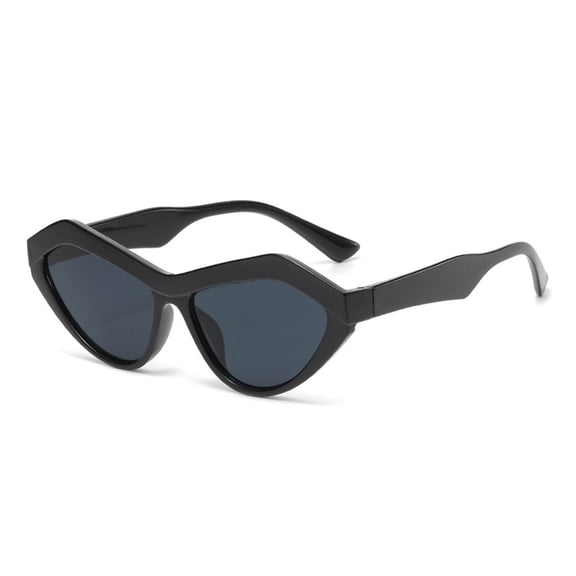 Personalized fashion sunglasses, fashion diamonds, PC material, Black