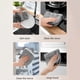 thumbnail image 4 of Paño de Limpieza de Microfibra Ultra Fina con Tejido de Waffle, 25x25cm Gris, Toalla Super Suave de Alta Absorción y Secado Rápido para Cocina/Muebles/Auto, 1 Pieza, 4 of 6