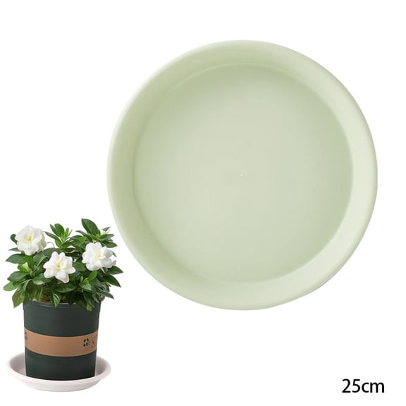 Plant Pot Saucer,Premium Plant Saucer Water Catcher Tray for Plants,Thickened PP Flower Pot Tray, Deep Drainage PlantWater Trays & PlantDishes,Large Plants WaterCatcher Trays