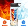 thumbnail image 6 of Uemuo Cute Animals Print 18oz Sports Insulated Kettle, Water Bottle, Outdoor Sports Bottle, Insulated Hydration Bottle with Handle & Flip Straw, 6 of 8