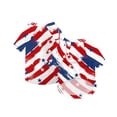 thumbnail image 2 of Anmrize American Flag Print Dog Outfit, 4th of July Dog Shirt American Flag Costume, Patriotic Pet Clothes Independence Day Dog Outfit Summer Vest for Small Medium Large Dogs, A23, 2 of 5