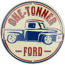 Hangtime One-Tonner Ford Truck 12 inch Circle Sign