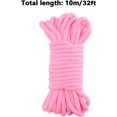 thumbnail image 5 of EcoNesxp 8mm Thick Soft Cotton Rope Pack Multipurpose Cotton Braided Rope Durable Twisted Rope 4 Pack 8mm Thick Soft Cotton Rope 10m, 5 of 5