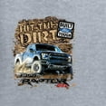thumbnail image 2 of Wild Bobby, Ford F-150 Raptor Built Touch Offroading Hit The Dirt, Cars and Trucks, Front and Back Unisex Crewneck Graphic Sweatshirt, Heather Grey, 5X-Large, 2 of 4
