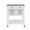 White, variant on Kitchen Storage Cabinet, Kitchen Island Cart, Wooden Kitchen Cart with Drawers and Ventilated Bins, Gray White Finish, 30 Inch Spacious Countertop, Multi-Purpose Kitchen Storage Organizer