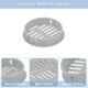 thumbnail image 4 of 8Pcs 50mm/1.97" Ventilaciones Circulares de Soffit, Cubierta de Ventilación de Plástico, Rejilla Redonda para Armario de Baño y Cocina, Gris Claro, 4 of 6