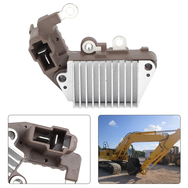 Regulador de voltaje del alternador, regulador de voltaje del alternador, regulador de alternador de 2,3 pulgadas, regulador de alternador de automóvil de repuesto optimizado para la excelencia