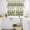 Light Beige Black Dark Green, variant on St. Patrick's Day Kitchen Curtains Sets for Windows 24 Inch Length, Spring Green Shamrock Botanical Beige Rod Pocket Window Treatments Tier Curtains and Valances Set for Bedroom/Bathroom