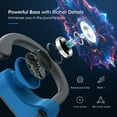 thumbnail image 4 of Mpow Flame S Wireless Earbuds Sports, in Ear Earphones Pro Version Aptx-HD Bass/BT 5.0/12H Playtime/CVC 8.0 Mic/PX7 Waterproof, Running Bluetooth Headphones for IOS/Android/Windows - Blue, 4 of 9