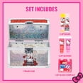 thumbnail image 4 of Hello Kitty Mini Train Case Lip Gloss Set by Townley Girl, 4 of 9