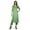 Light Green, variant on Moomaya Traditional Indian Clothing Women Viscose Santoon Kurta Pant Party Dress