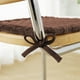 thumbnail image 5 of Cojín para silla, almohadilla gruesa y suave para asiento, cojín para silla de oficina o taburete, almohadilla antideslizante y cálida para invierno, plegable y portátil, de espuma, 5 of 7