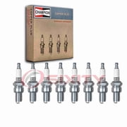 8 pc Champion 123 Copper Plus Spark Plugs for 14GR4 14GR7 41-832 7313 7510 AGR31 AGR3X AGR41 AGR51 AGS3C AGS4C BR4ES BR5EB BR5EB11 BR5ES BR5ES11 BR6EB BR6EB11 CR43N CR44N F7C R43CXL R43XL R44CXL R44N