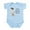 Sky Blue, variant on CafePress - Jack Infant Bodysuit - Baby Light Bodysuit, Size Newborn - 24 Months