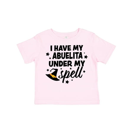 

Inktastic I Have My Abuelita Under My Spell with Cute Witch Hate Gift Toddler Boy or Toddler Girl T-Shirt