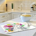 thumbnail image 6 of GZHJMY Microfiber Dish Drying Mat Absorbent Dish Draining Mat Large Size 18 x 24 Dishes Drainer Mat for Countertop s XXL Size Beautiful Woman with FlowersCoffee Mat, 6 of 7