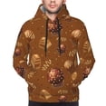 thumbnail image 4 of Hoodies for Men - Chocolate Pattern No.9052 Long Sleeve Comfrt Men'S Fashion Hoodies & Sweatshirts, Sweatshirts for Men Hoodies Pullover Clothing Clothes with Pouch, 4 of 7