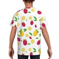 thumbnail image 5 of Wukai Strawberry and Lemon Youth Unisex Short Sleeve T-Shirt for Boys, Girls, Teens, and Kids-Large, 5 of 7