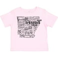 thumbnail image 3 of Inktastic Arkansas State Word Salad Boys or Girls Toddler T-Shirt, 3 of 5