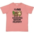 thumbnail image 3 of Inktastic I Love Hanging out with My Mommy with Sloth Boys or Girls Toddler T-Shirt, 3 of 5