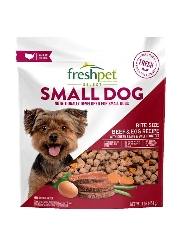 Freshpet Select 1 LB Small Dog Beef Roasted Meals